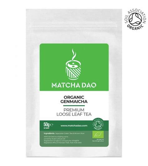 Organic Genmaicha Green Tea Bulk Loose Green Tea Matcha Dao