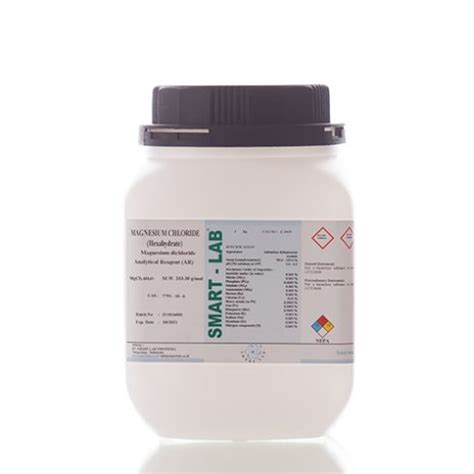 Magnesium Chloride Hexahydrate MgCl2 6H2O Elite Scientific And