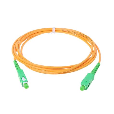 Fiber Optic Jumper Cable Single Mode Extension Patch Cord Sc Apc Sc Apc Sm 3mm Ebay