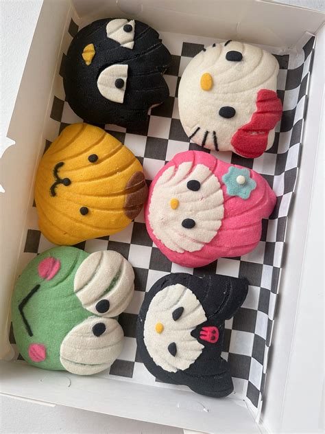 Hello Kitty And Friends Themed Conchas Pack Of 6 Etsy