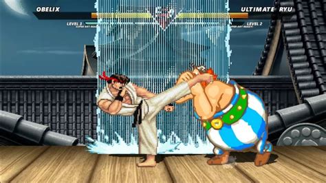 Obelix Vs Ultimate Ryu Very Incredibly Exciting Fight Youtube