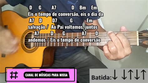 Eis O Tempo De Convers O Quaresma Canto De Entrada E Imposi O Das