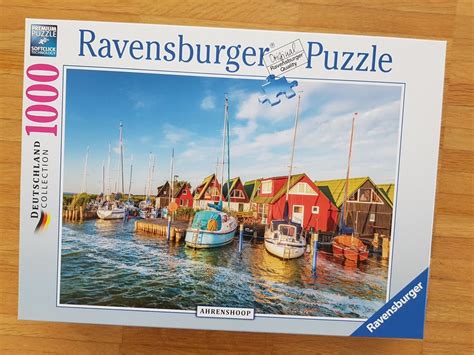 Ravensburger Puzzle 1000 Romantische Hafenwelt Ahrenshoop Kaufen