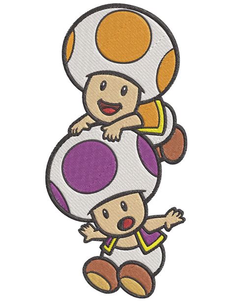 Super Mario Embroidery Design Digital Embroidery Designs