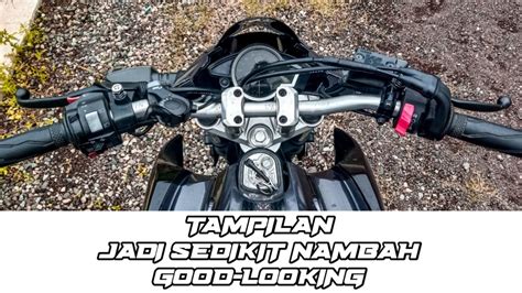 Pasang Holder Gas Spontan Xabre Mt15 Nambah Goodlooking Di Vixion