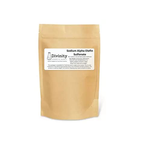 Sodium Alpha Olefin Sulfonate (AOS) – Divinity Cosmetic Supply