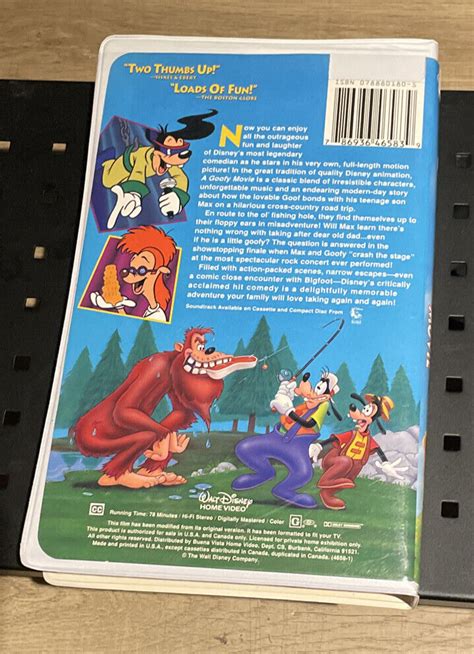 A Goofy Movie Vhs Stephen Franks