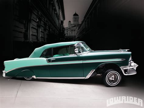 1956 Chevy Bel Air Convertible Lowrider Magazine