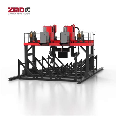 Zmde Gantry Type H Beam Welding Machine For Steel Structure Production