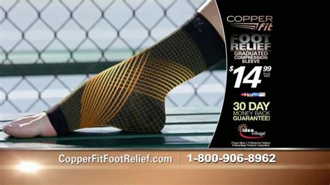 Copper Fit Foot Relief Compression Sleeve Tv Commercial Faster