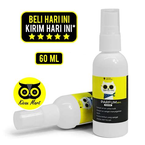 Jual Parfum Kucing Pelembut Bulu Wangi Jasmine Bunga Melati Parfume