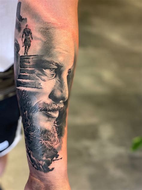 Ragnar Lothbrok Tattoo Design Ideas For Men Inspired By The Vikings