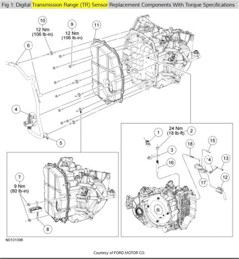 Transmission Gear Range Sensor Location And Wiring Diagrams 49 Off