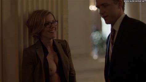 Hannah Ware Boss Season Suffering Breasts Sexy Scene Skirt Nude Scene