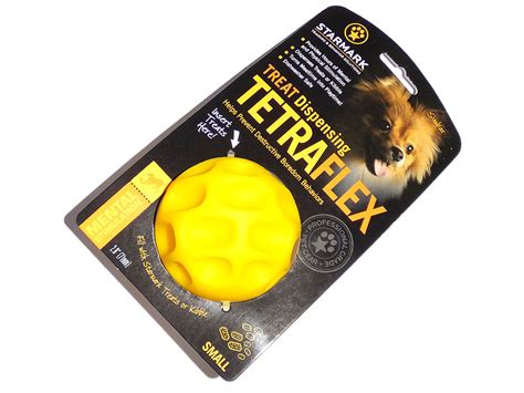 Starmark Tetraflex Treat Dispensing Ball Large Medium Small