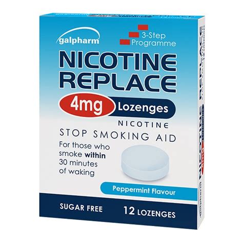 Galpharm Nicotine Replace Lozenges 4mg 12s