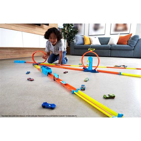 Hot Wheels Track Builder Unlimited Slide Launch Multicolor Kidinn