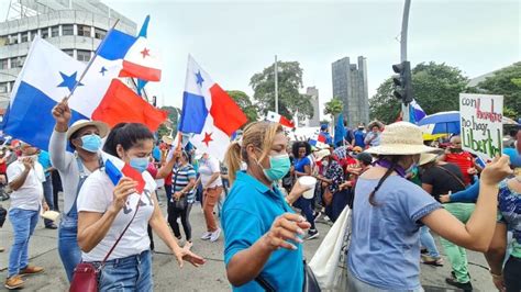 Protestas Ante El Alto Costo De La Vida En Panamá