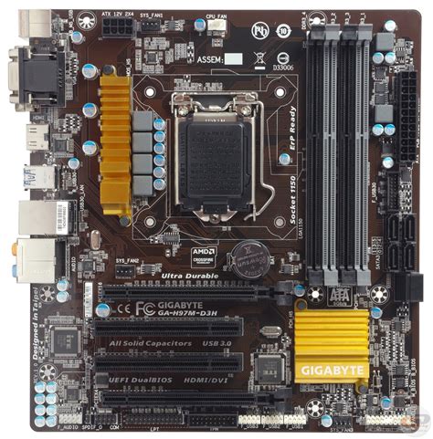 GIGABYTE GA H97M D3H Motherboard Review And Testing GECID