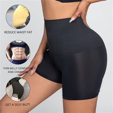 Pacotes De Shorts Modeladores De Cintura Alta Leggings Cincher M Xl Preto Naked Shopee