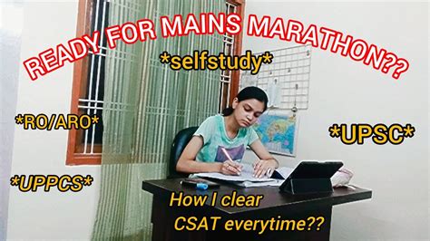 How I Clear Csat Everytime Detailed Strategy Routine For Upsc Uppcs