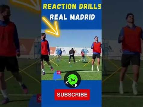 Drills Real Madrid Reactions Soccer Field Spanish Football Sports