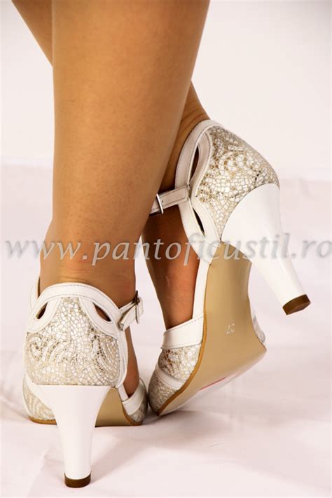 Pantofi De Mireasa Piele