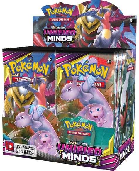 Pok Mon Tcg Sun Moon Unified Minds Booster Box Hill Top Tcg