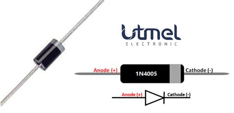 1N4005 Diode: Datasheet, Pinout, and Equivalents