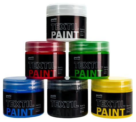 Zestaw Farb 6x50ml Do Ciemnych Tkanin PAINT IT Sklep EMPIK