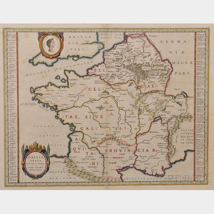 Sold At Auction France Abraham Ortelius 1528 1598 Gallia Vetus Ad