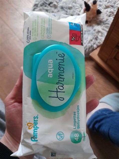 Pampers Aqua Harmonie Lingettes bébé 2 x 48 INCI Beauty