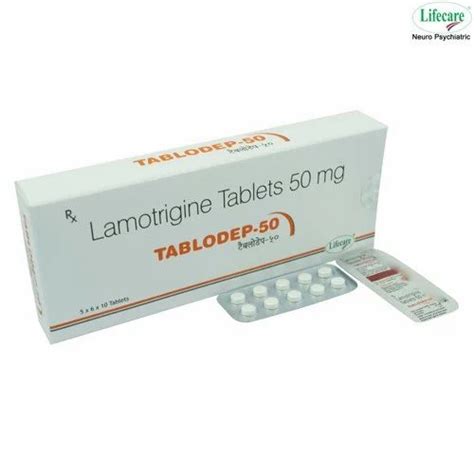 Tablodep 50mg Lamotrigine Tablets At Rs 400box Lamotrig In Ranchi Id 2854312089673