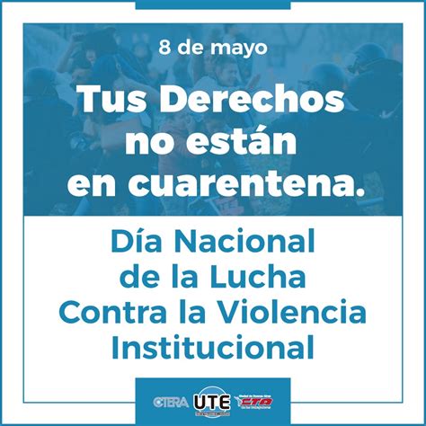 D A Nacional De La Lucha Contra La Violencia Institucional Ute