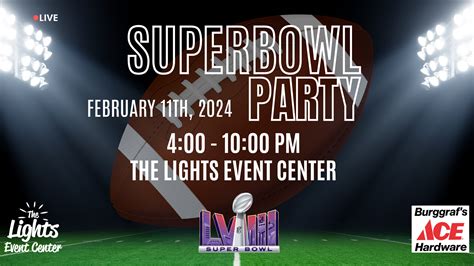 Superbowl Party | The Lights