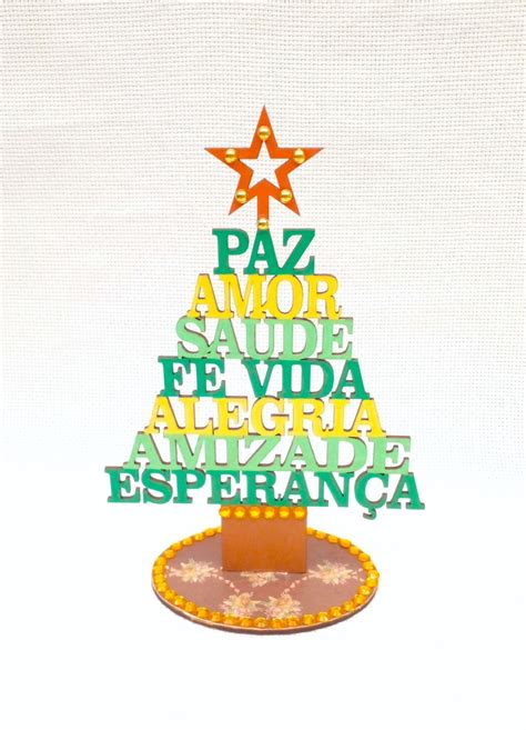 Árvore de Natal dos Desejos Elo7 Produtos Especiais