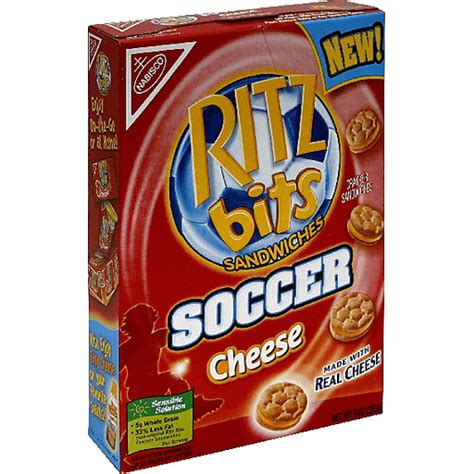 Ritz Ritz Bits Cracker Sandwiches Soccer Cheese Snacks Chips