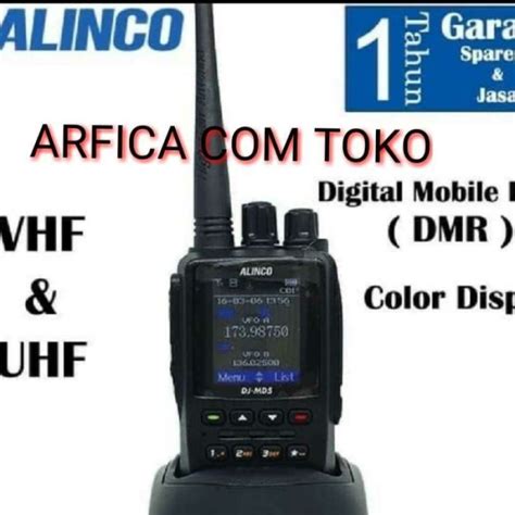 Promo Ht Alinco Md Dual Band Digital Analog Baru Original Diskon