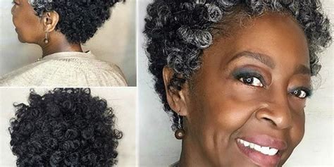 15 Of The Best Salt And Pepper Natural Hairstyles For Women 50