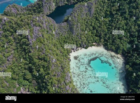 Aerial view of Coron island in Palawan, Philippines Stock Photo - Alamy