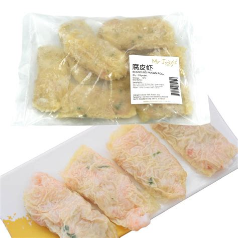 Mr Joys Dim Sum Beancurd Prawn Roll Ntuc Fairprice