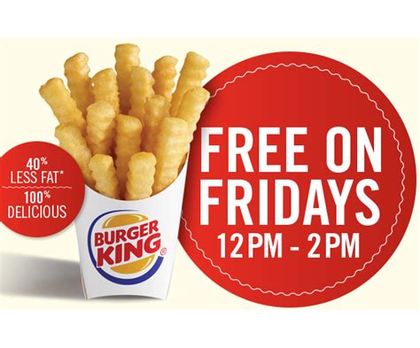 Burger King Free Fries on Fridays — Deals from SaveaLoonie!