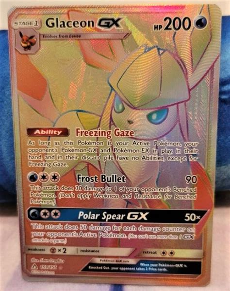 Glaceon GX 159 Prices Pokemon Ultra Prism Pokemon Cards