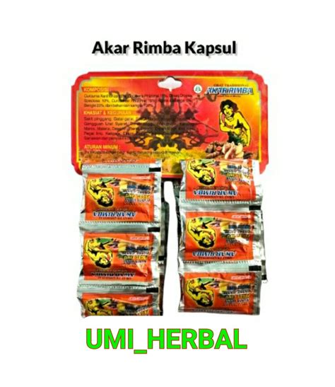 AKAR RIMBA Kapsul Original Lazada Indonesia