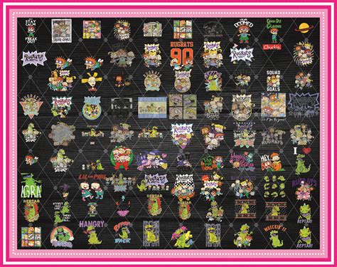 240 Rugrats PNG Bundle Rugrats Bundle Rugrats Friends Tumbler