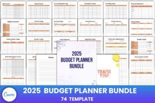 Budget Planner Bundle Canva Graphic By Munjixpro Creative Fabrica