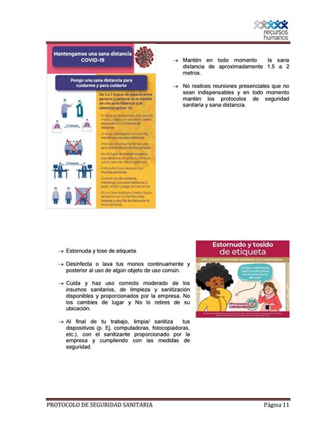 Protocolo De Seguridad Sanitaria By Adriana Mojica Issuu