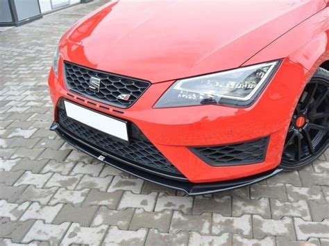 Front Splitter Seat Leon Iii Cupra Fr Maxton Design Uk