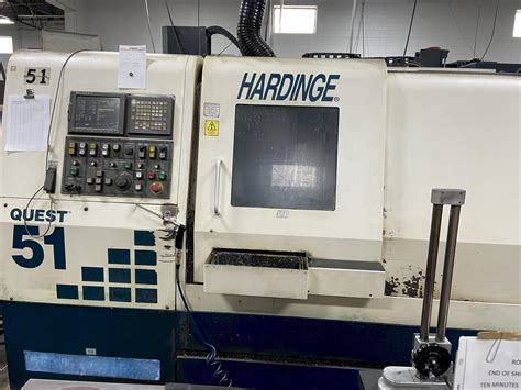 Hardinge Elite 51MS 5 Axis CNC Lathe 2003 Tramar Industries De