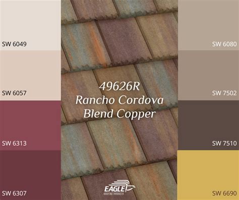 New Eagle Concrete Roof Tile Colors Eagle Roofing